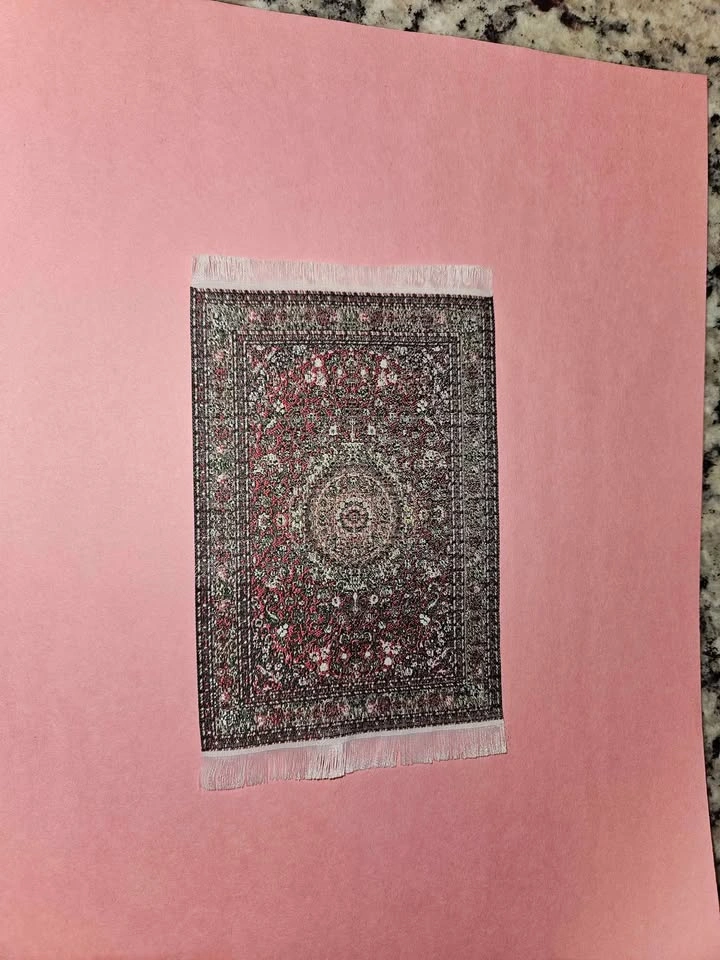 Oriental Vintage Dollhouse Carpet Rug - photo 2