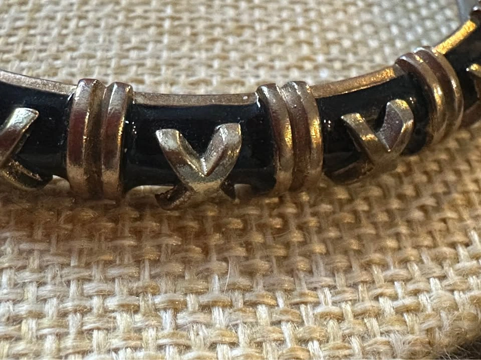 Vintage Bangle Bracelet - Eternity X Design - photo 3