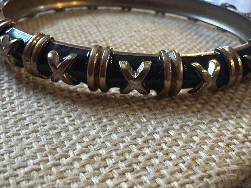 Vintage Bangle Bracelet - Eternity X Design - photo 4