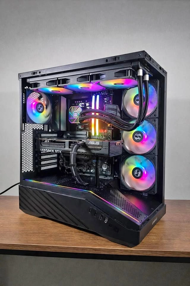 RTX 5070 Ti + Ryzen 7 7800X3D Gaming PC - 3TB Storage