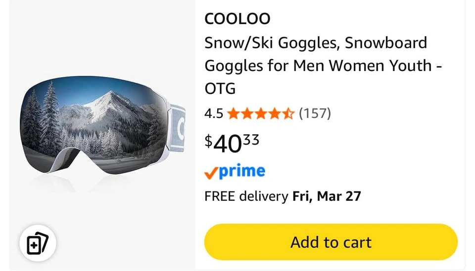Outdoor Googles for sale - photo 2