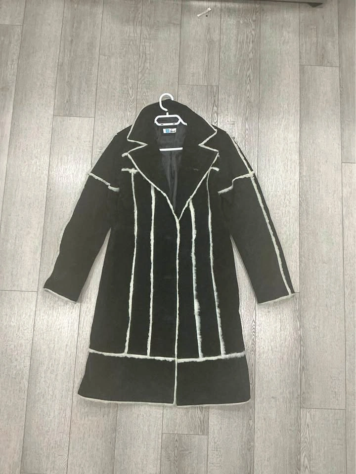 B-lucid leather women's coat