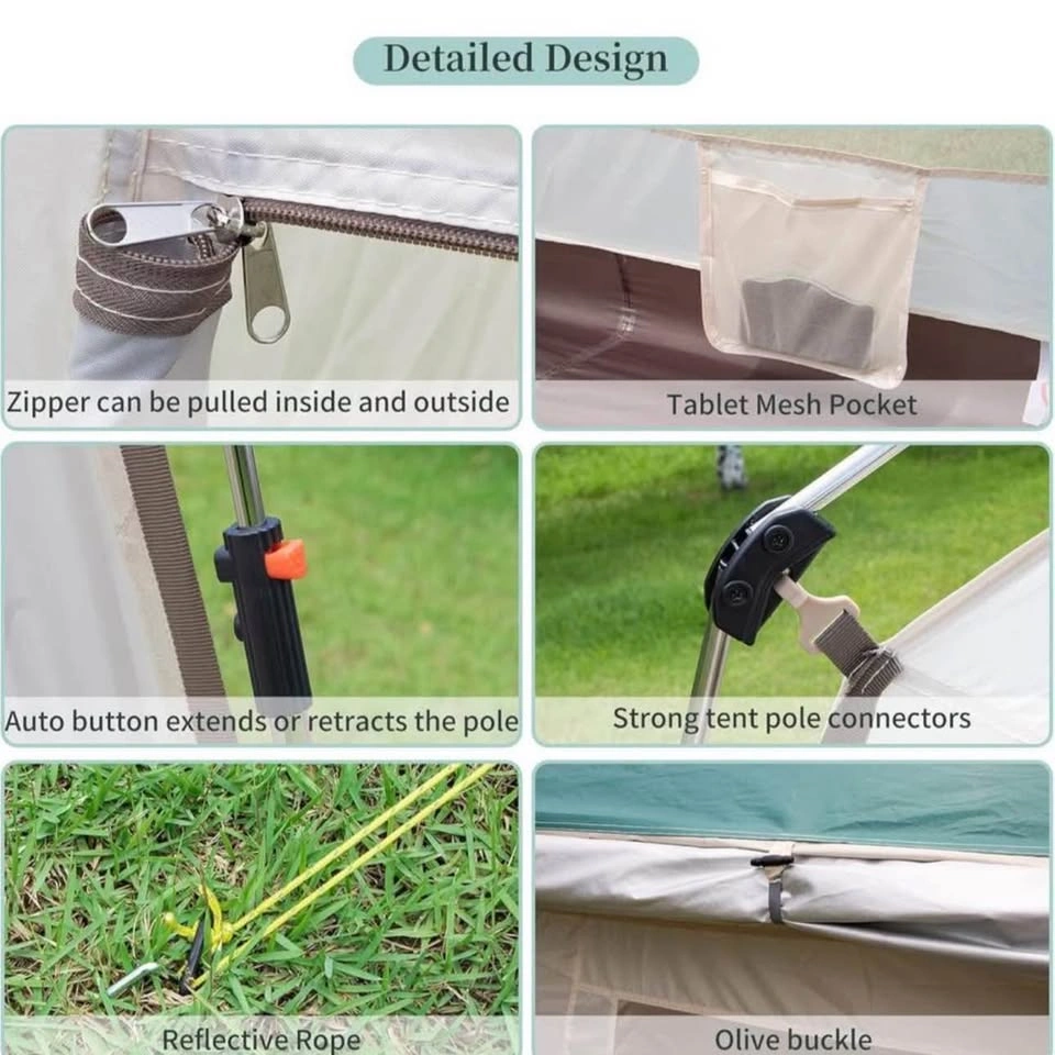 3–6 Person Family Camping Tent | Waterproof, Spacious & Easy Set - photo 5