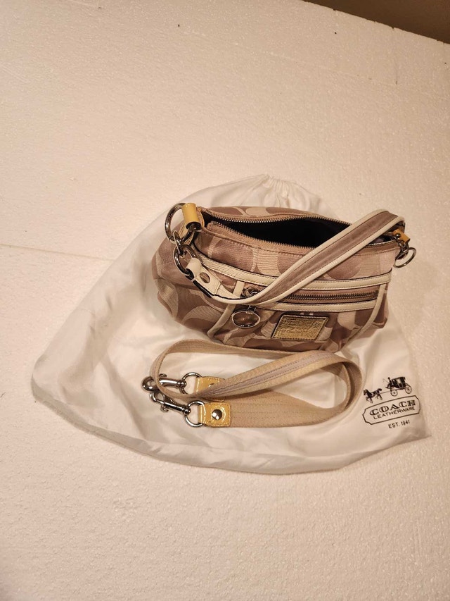 Coach Poppy Signature Sateen Pocket Hobo (Style #14562) - photo 2