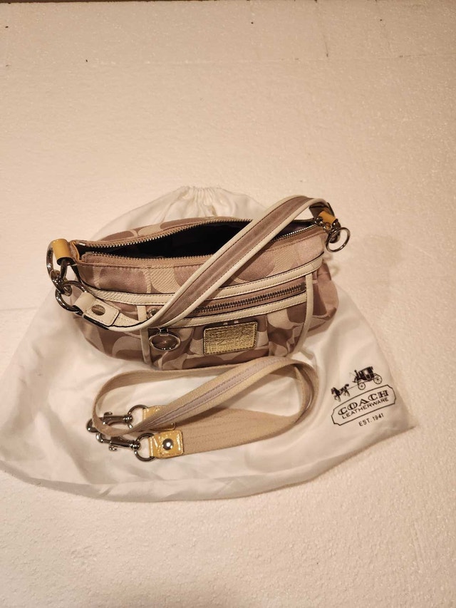 Coach Poppy Signature Sateen Pocket Hobo (Style #14562) - photo 4
