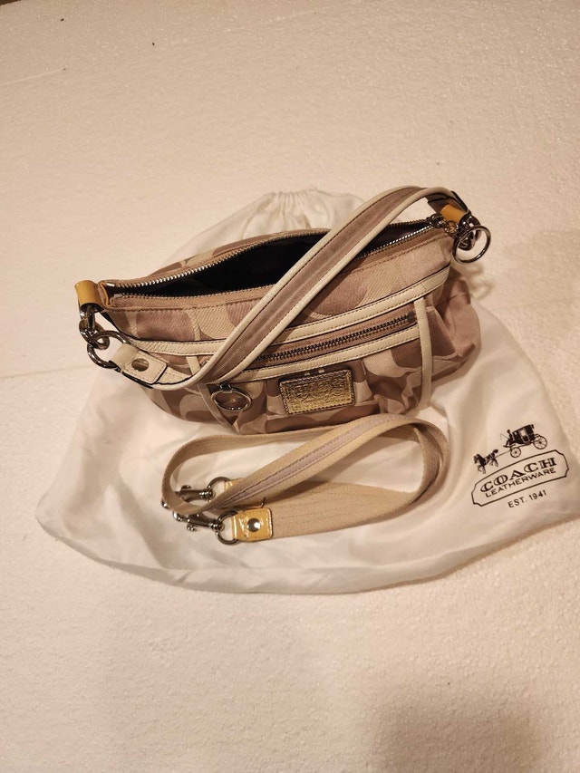 Coach Poppy Signature Sateen Pocket Hobo (Style #14562) - photo 5