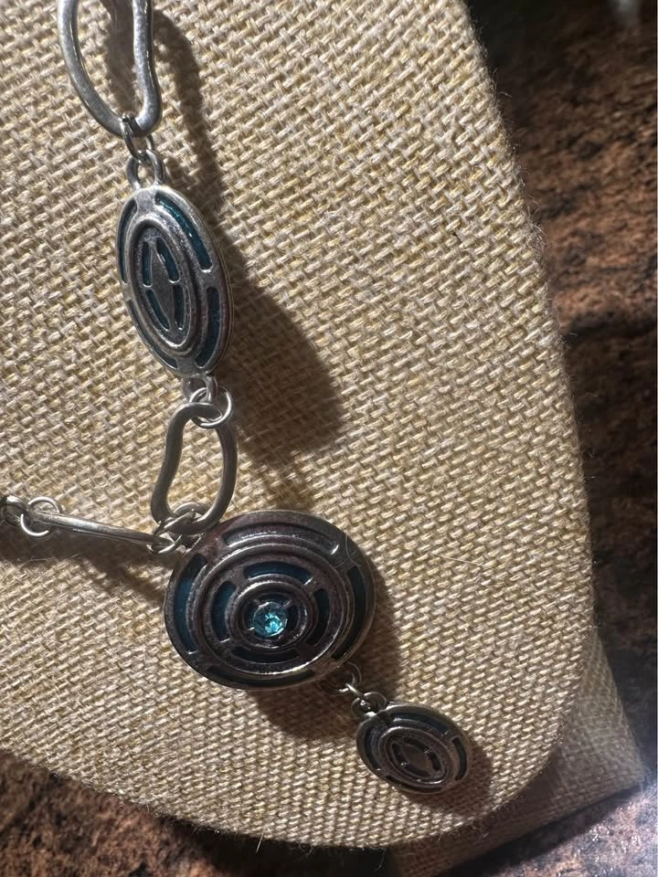 Vintage Silver-Tone Link Necklace - photo 2