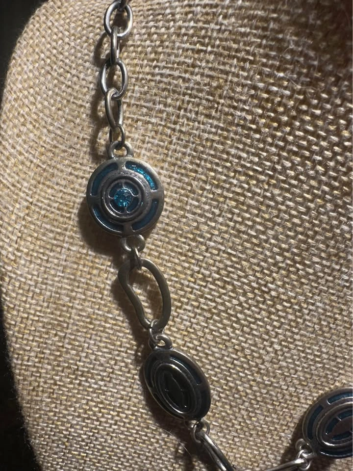 Vintage Silver-Tone Link Necklace - photo 3