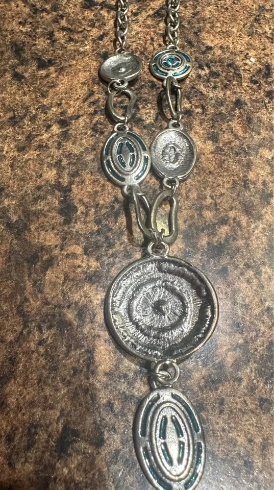 Vintage Silver-Tone Link Necklace - photo 5