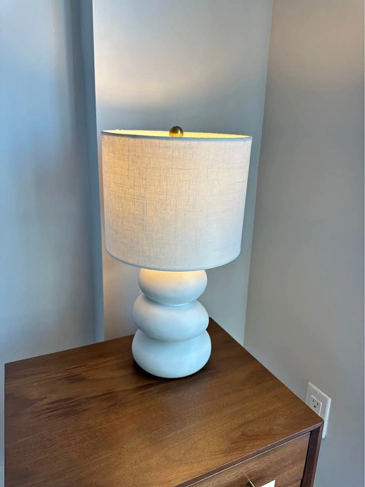 Anthropologie Neko White Table Lamp