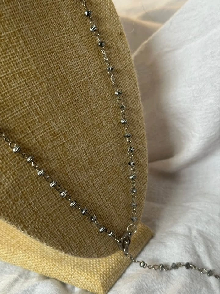 Vintage Silver Tone Rosary - photo 5