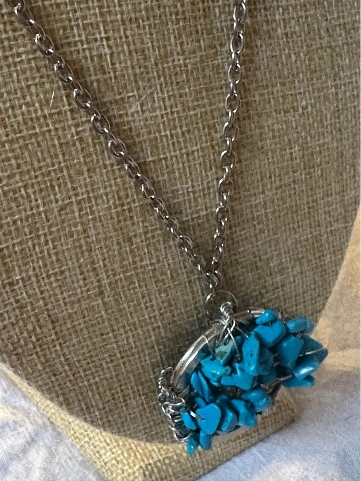 Wire-wrapped Tree of Life Pendant Necklace - photo 5