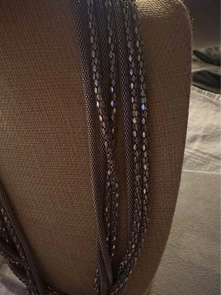 MC-XX Multi-strand mesh chain necklace - photo 2