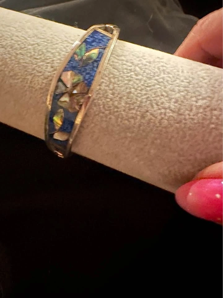 Vintage Flower MOTIF cuff bracelet - photo 4