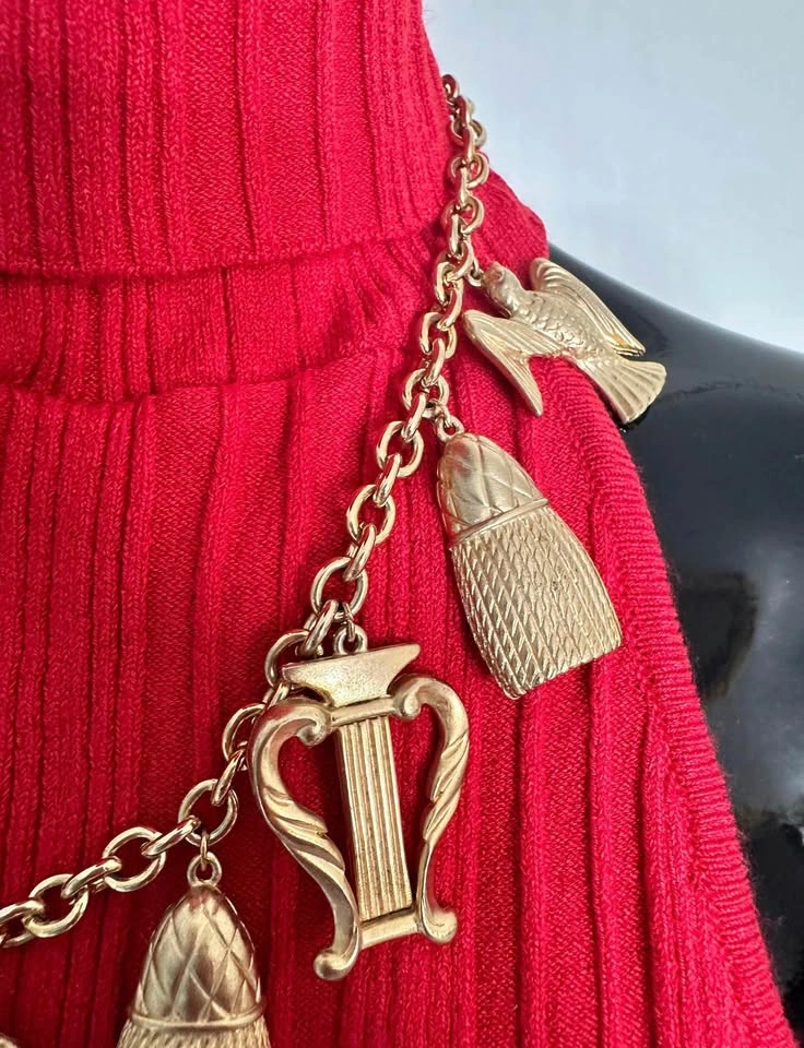 Vintage Music-Themed Pendant Necklace - photo 4
