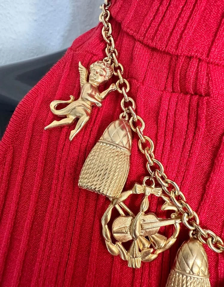 Vintage Music-Themed Pendant Necklace - photo 5