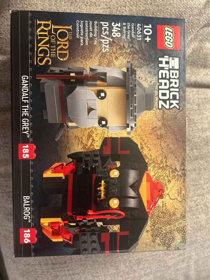 LEGO BrickHeadz Lord of the Rings Gandalf & Balrog 40631 - Retir - photo 2