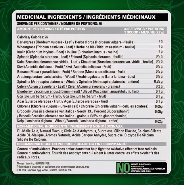 OxyGreens Daily Super Greens Powder - photo 4