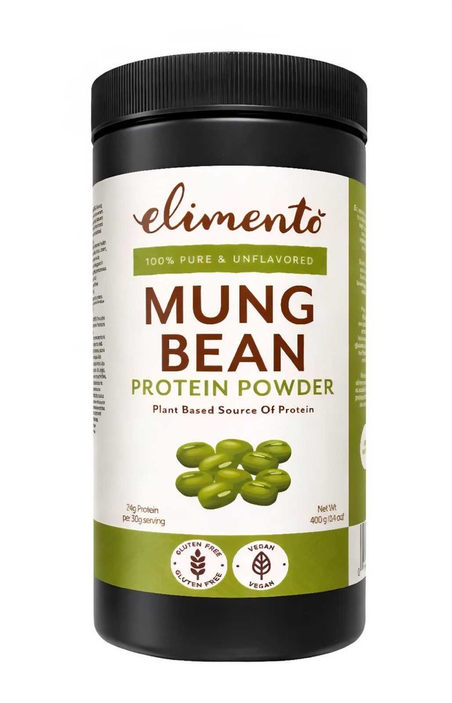 Elimento Mung Bean Protein Powder (Unflavoured) – 400g