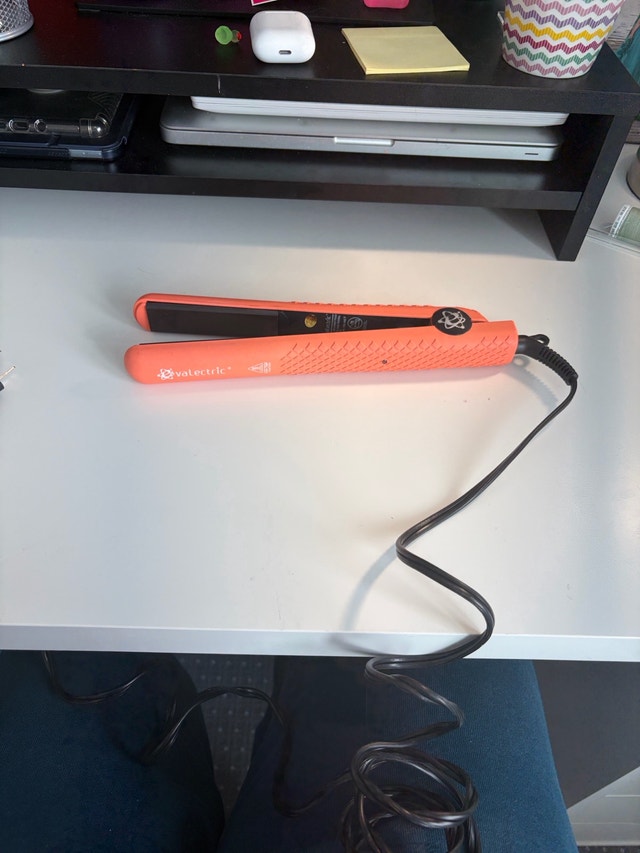 Valectric Orange Flat Iron