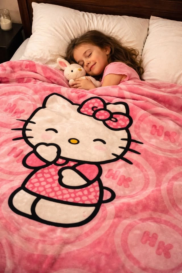 Queen Size Thick/Soft Hello Kitty Blanket - photo 3