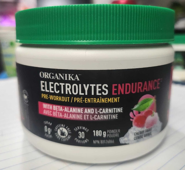 Organika Electrolytes ENDURANCE PRE-Workout