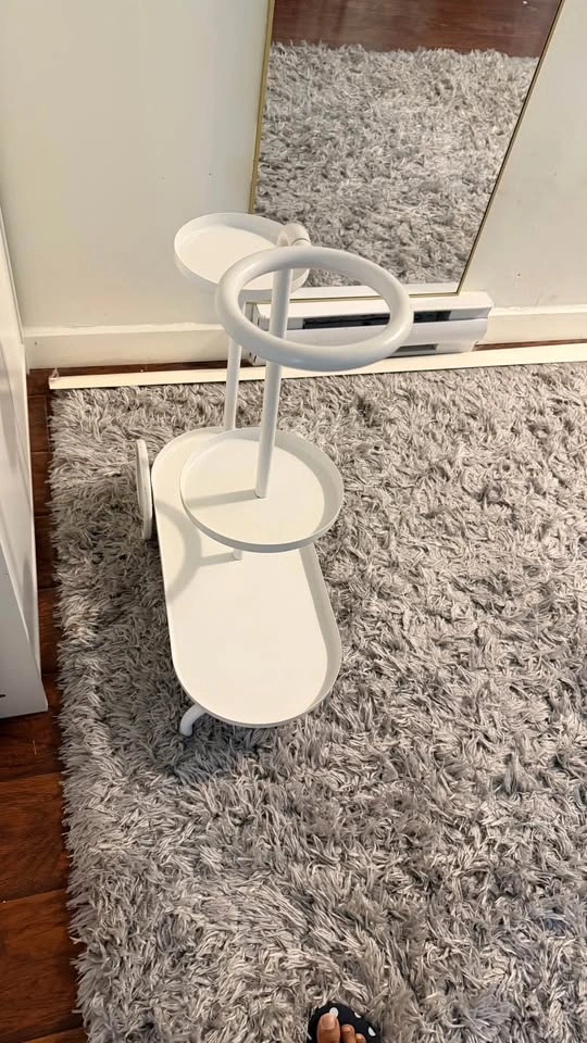 IKEA CHILISTRÅN Plant Stand - White - photo 4