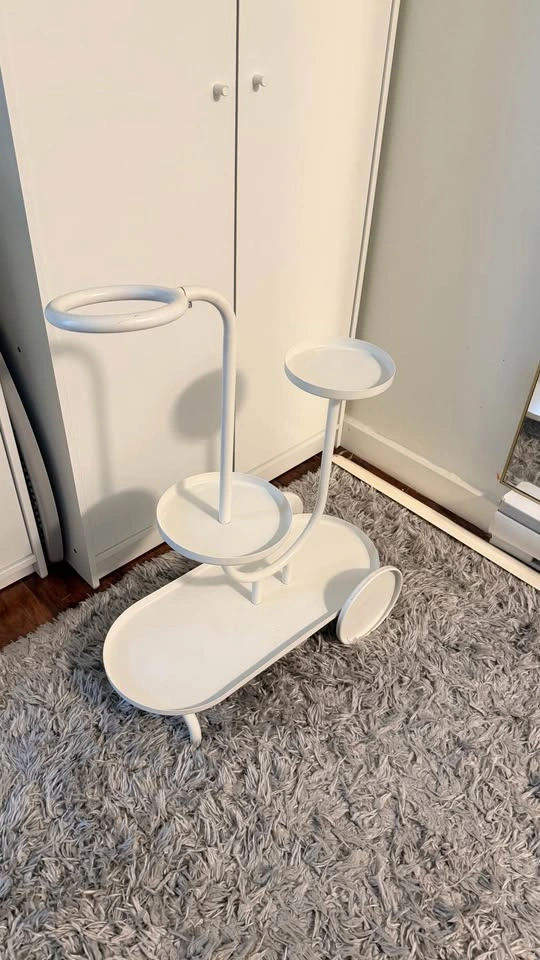 IKEA CHILISTRÅN Plant Stand - White - photo 5
