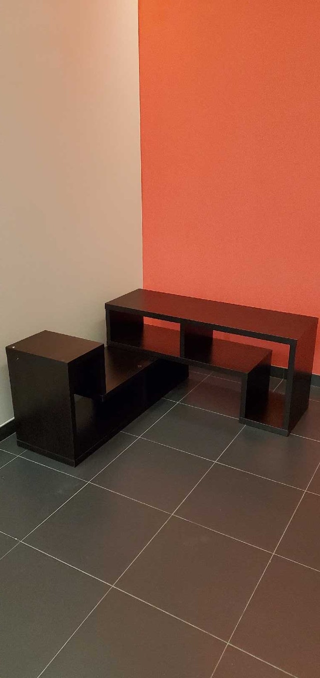 ✴️ TV Stand L Shape Geometric Extendable Adjustable 60 69in - photo 5