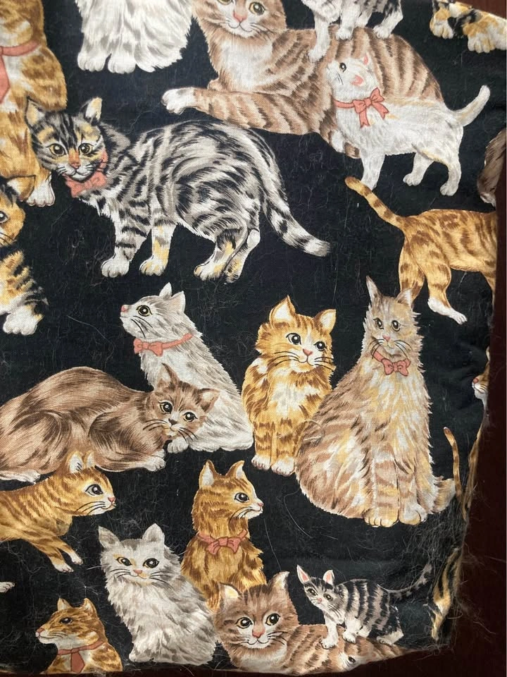 Adorable Cat Print Tote Bag - photo 3