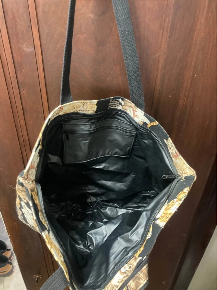 Adorable Cat Print Tote Bag - photo 4