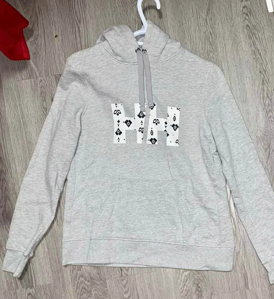 Helly Hansen Grey Pull Over Hoodie - Unique Style