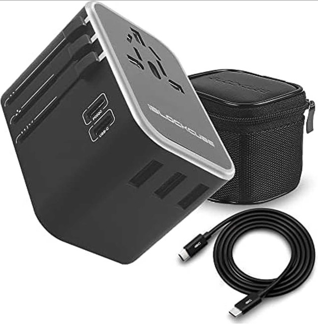iBlockCube 35W Travel Adapter with Dual Type C - photo 4