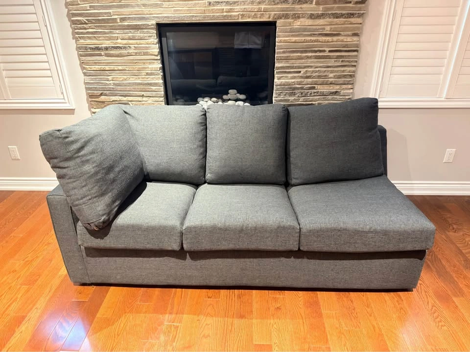 Grey Sectional Sofa - photo 2