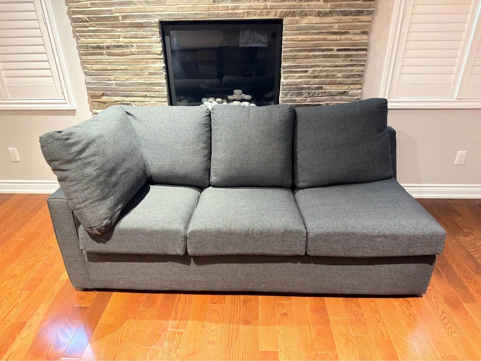 Grey Sectional Sofa - photo 3
