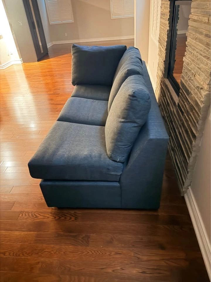 Grey Sectional Sofa - photo 4