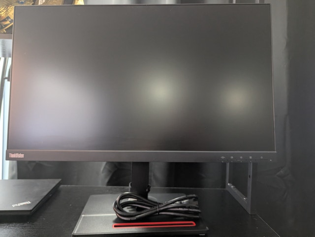 Lenovo ThinkVision 24” IPS Monitor – New Open Box