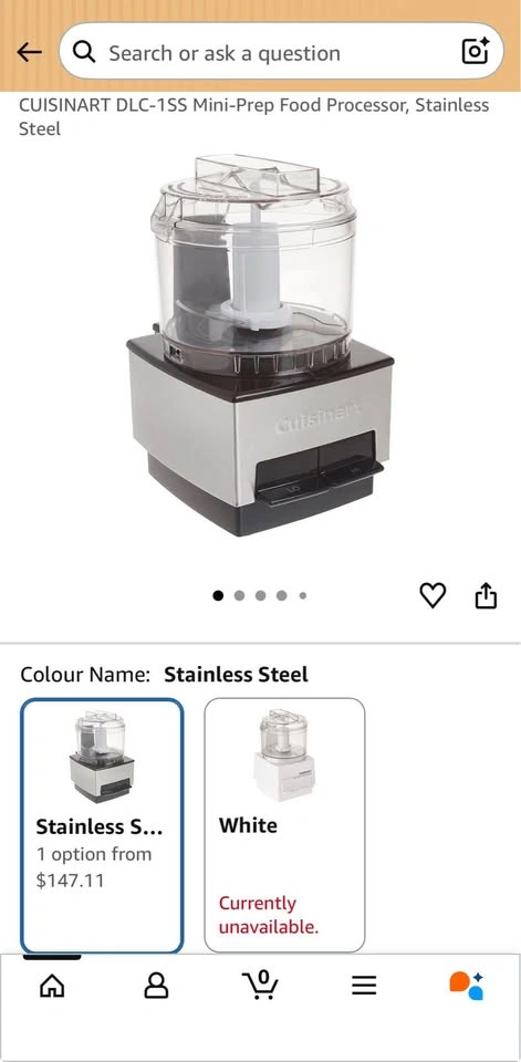 Cuisinart Mini Food Processor DLC-1SS Stainless Steel - photo 5