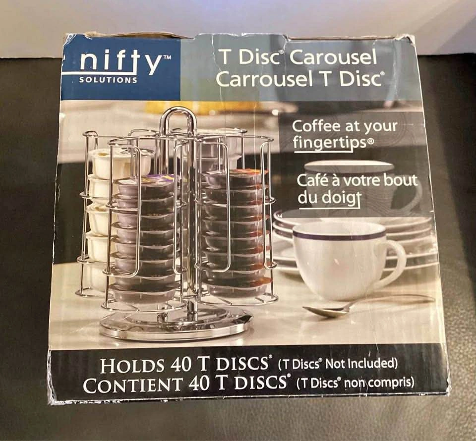 Nifty Solutions T Disc Carousel 40 Pod Holder - photo 2