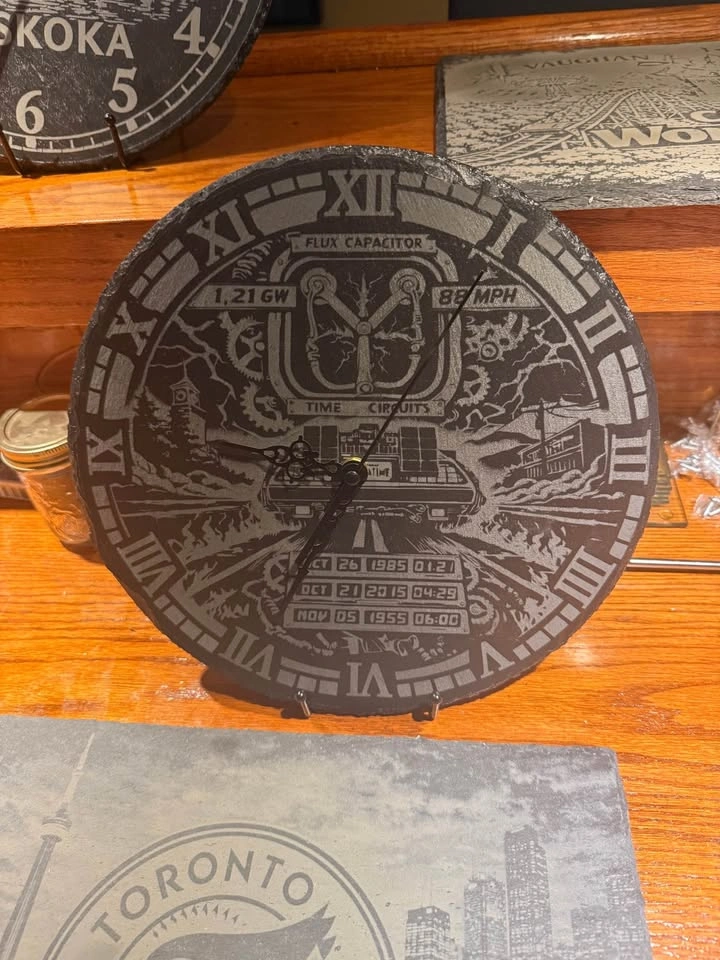 CUSTOM SLATE CLOCKS – $49 EACH - photo 3