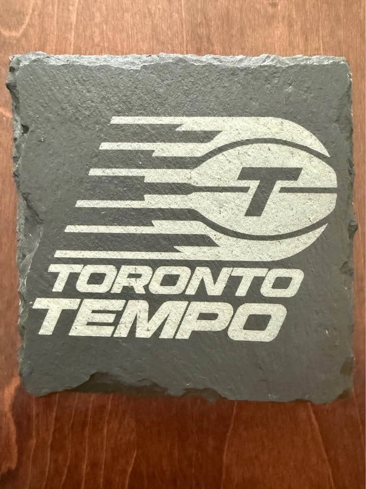 Custom Slate Rock Coasters - 4x4 - Any Logo/Team/Name - photo 5