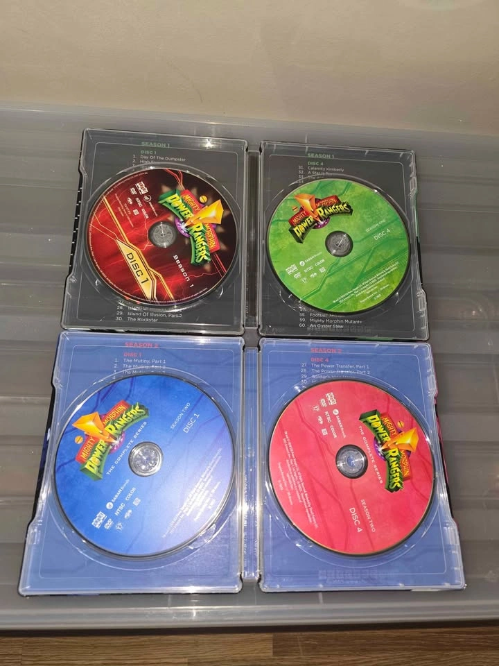 DVD Series Collection: TMNT, Scooby-Doo, Power Rangers, Batman - photo 4