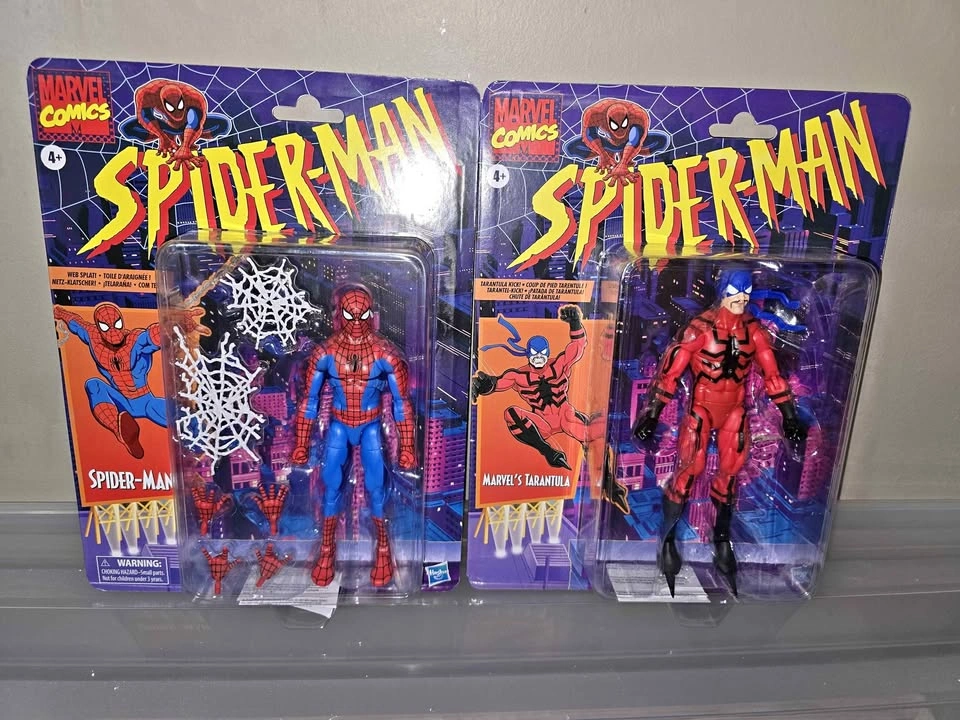 Spiderman Retro Figures
