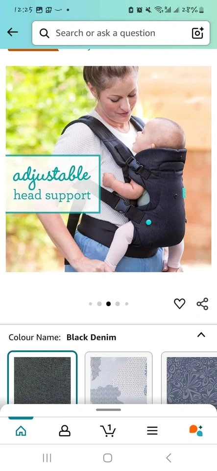 Infantino Flip 4-in-1 Baby Carrier - photo 2