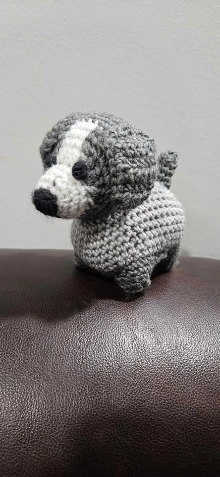 Crochet Dog Toy - Baby Safe Amigurumi