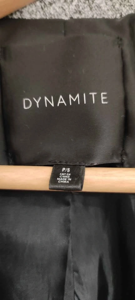 DYNAMITE Grey Tweed Cropped Blazer Jacket P/S - photo 3