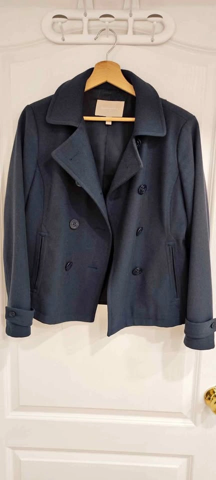 Banana Republic Navy Peacoat Size Small