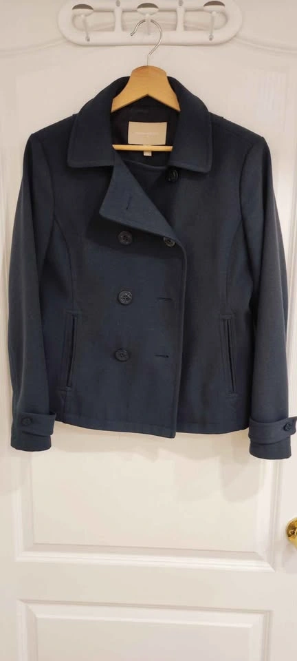Banana Republic Navy Peacoat Size Small - photo 2