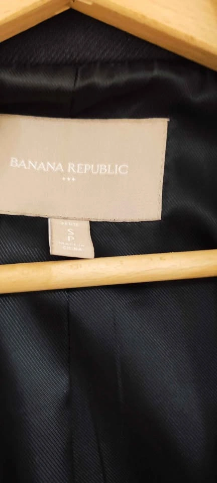Banana Republic Navy Peacoat Size Small - photo 5