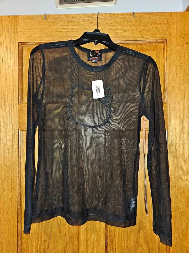 Forever 21 x Hello Kitty Mesh Shirt